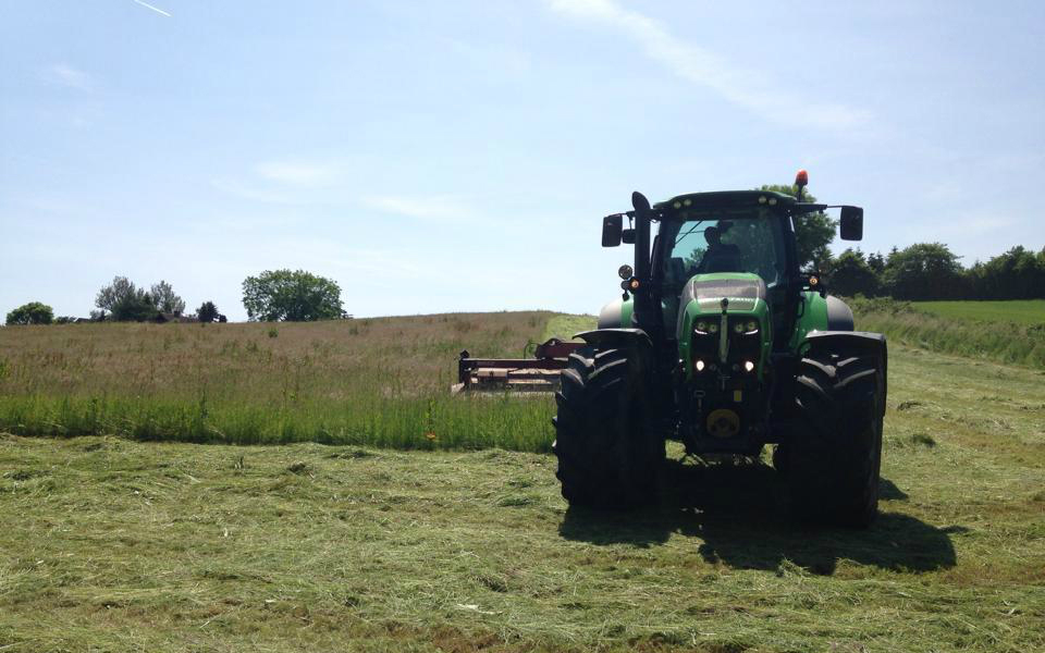 Stolbrolykke maskinstation aps med Skårlægger ved Nordborg