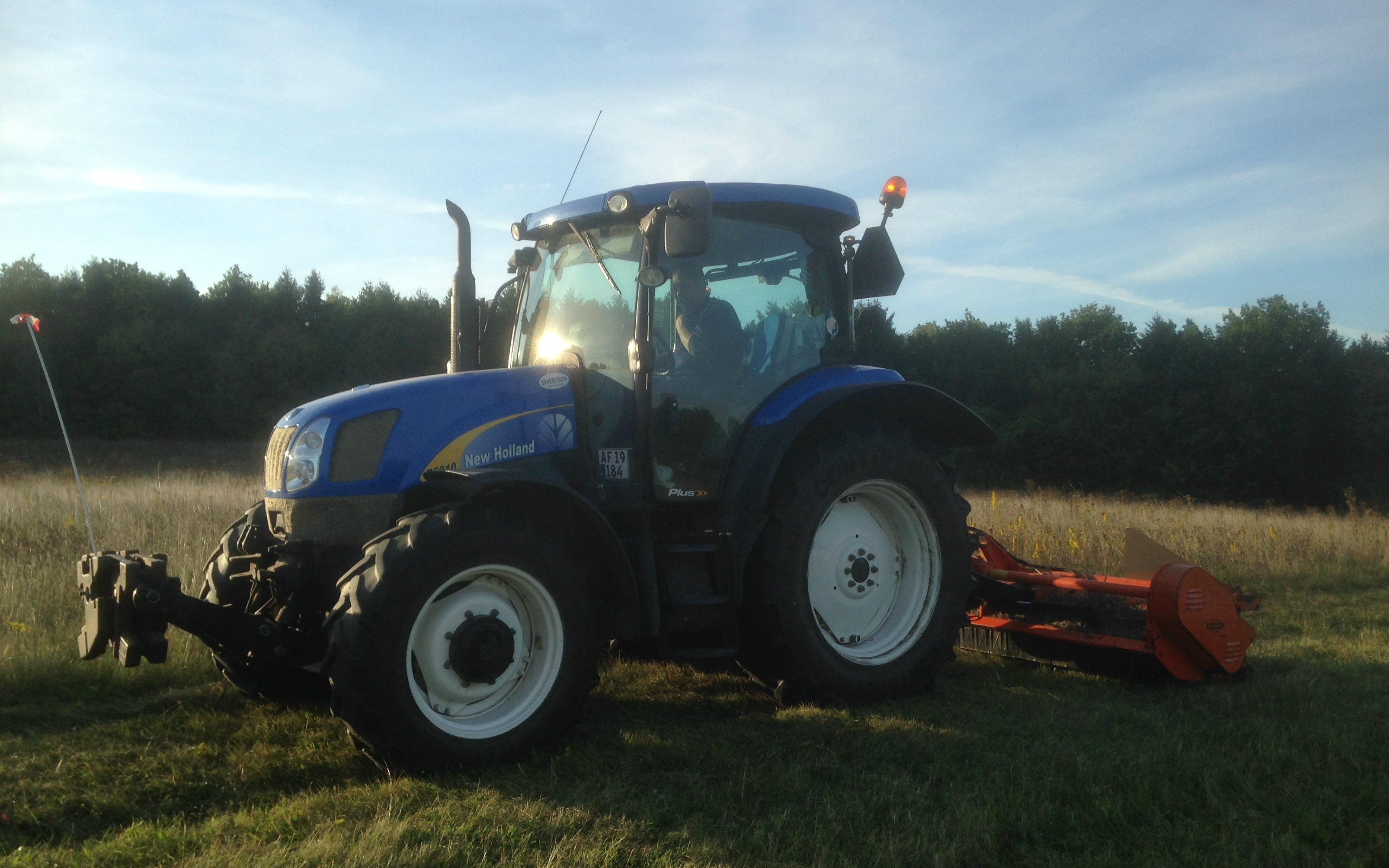 Bbk maskinstation med Afpudser ved Jægerspris