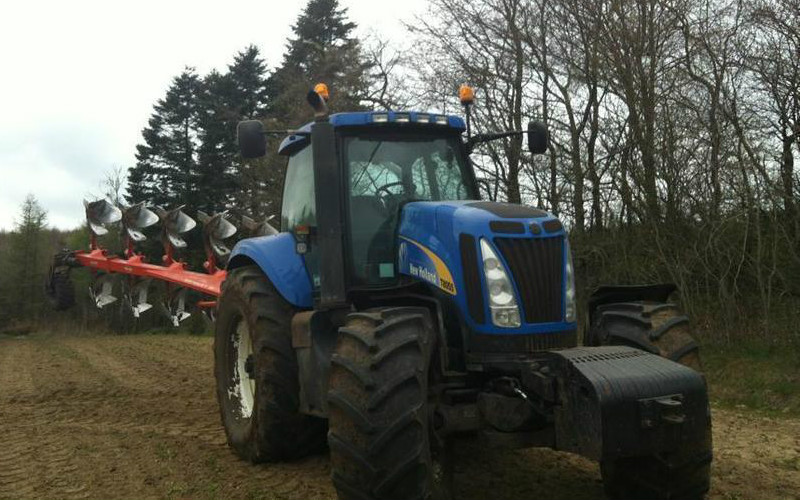 Andersen service med Traktor 201-300 hk ved Tylstrup