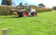 Kalin contracting ltd with Hedge cutter/mulcher at Manaia