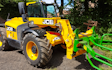 Stainton vale farm with Telehandler at Stainton