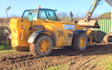 P j pengelly agricultural contracting  with Telehandler at Blackawton
