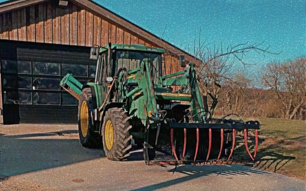 Sækjærgaard med Hegnsklipper ved Brædstrup