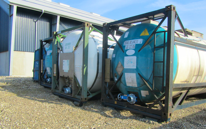 Lemvig biogas med Container ved Lemvig