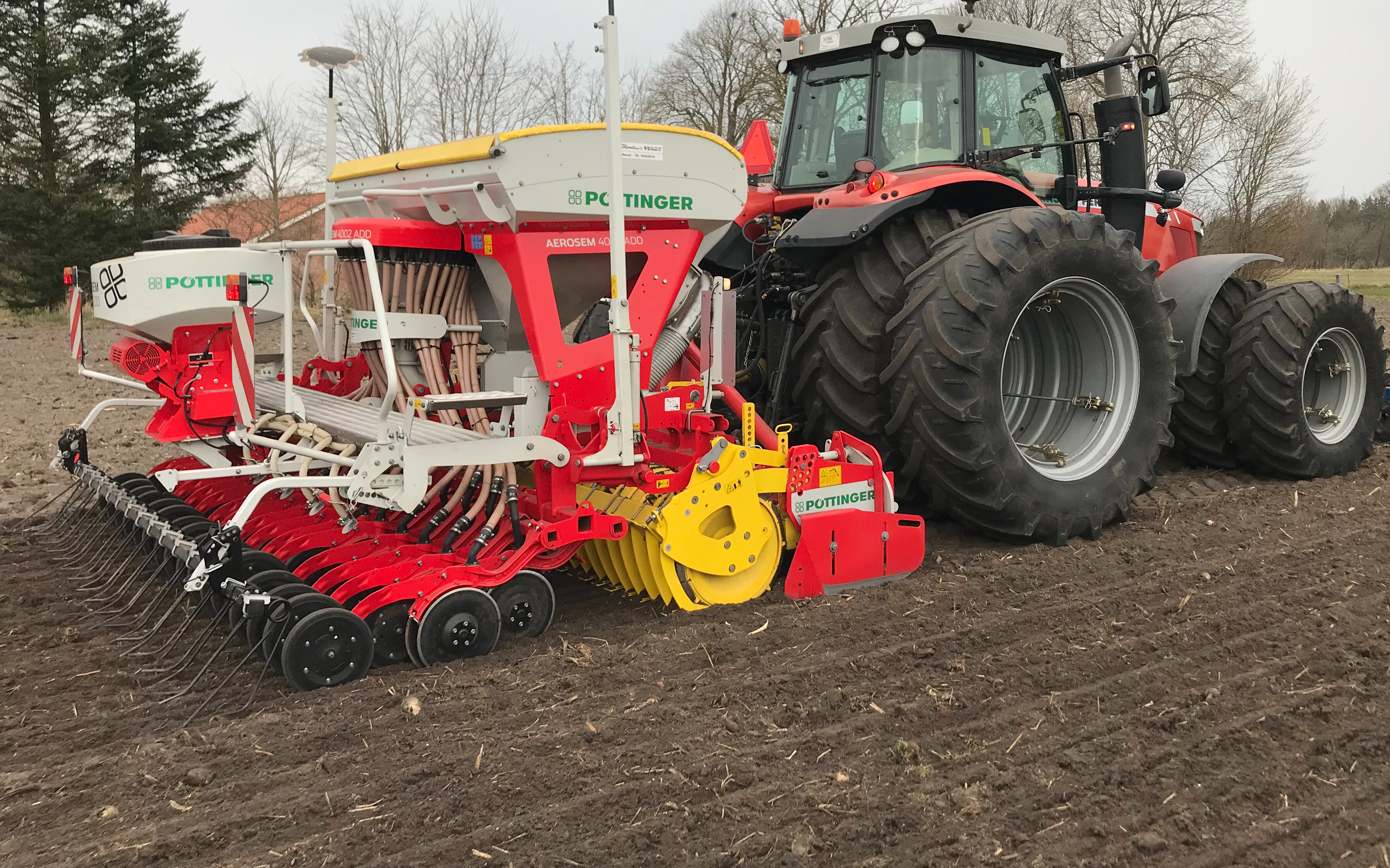 Såning af korn, bælgsæd, raps og græs - Vestermark Agro