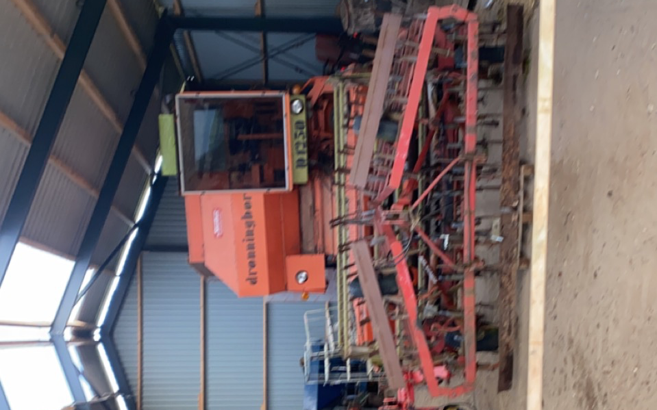 Bakkedals maskinstation  med Stubharve ved Svebølle