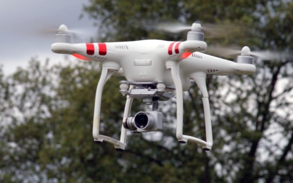 Nicolases droneservice med Drone ved Brenderup