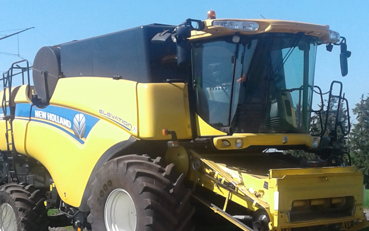 Høst af korn og raps Morten Iversen