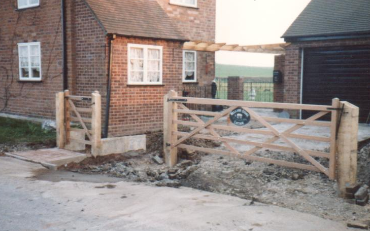 Little malvern farm paddock maintenance  with Fencing at Little Malvern