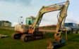 R.sanders plant hire  with Excavator at United Kingdom