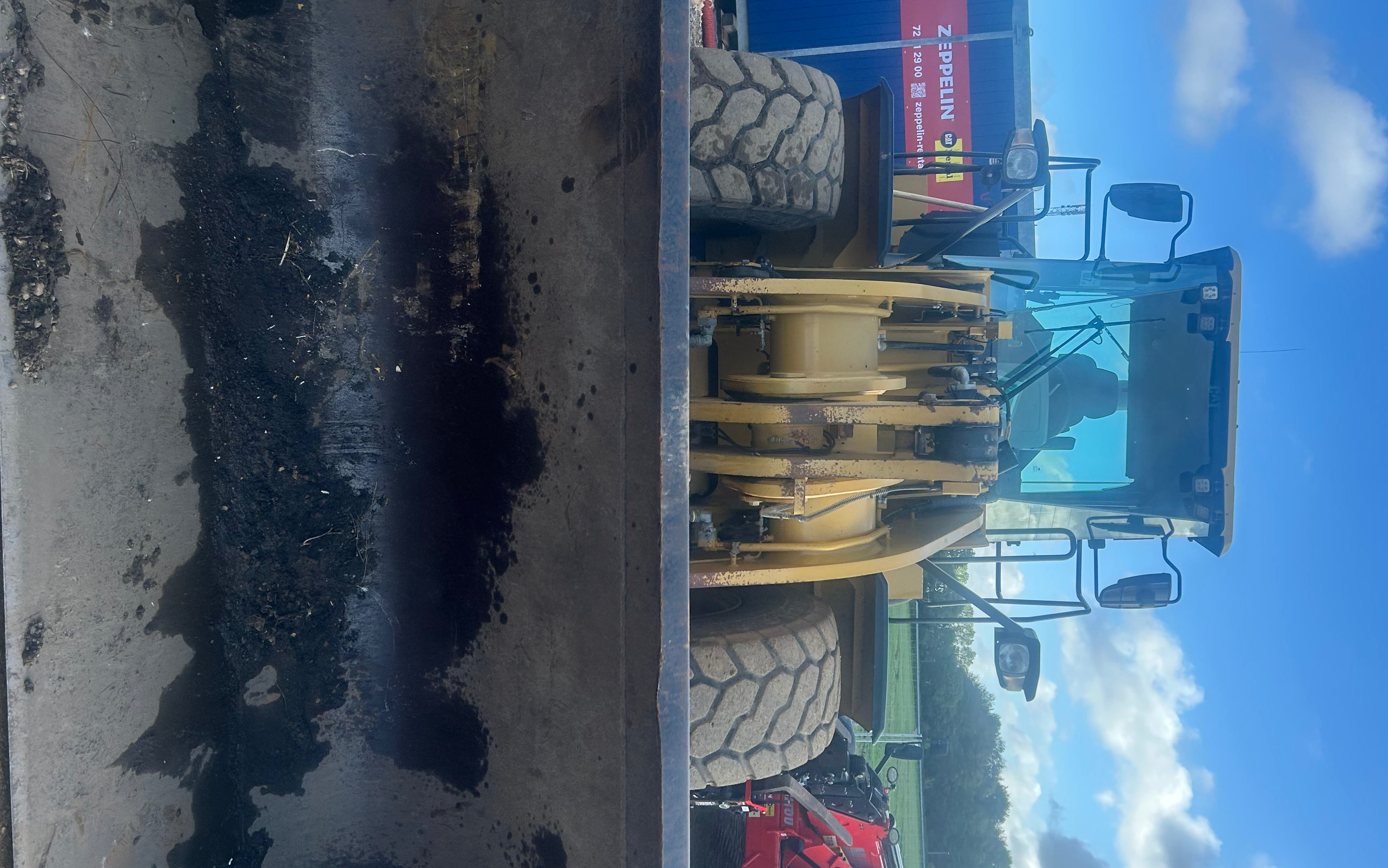 Nortech invest  med Gravemaskine ved Hedensted