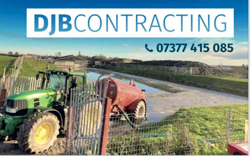 Djb contracting  with Tractor 201-300 hp at Wembdon
