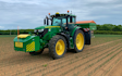 J turner contracting with Fertiliser application at Coningsby