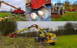A&s eggleston with Hedge cutter at United Kingdom