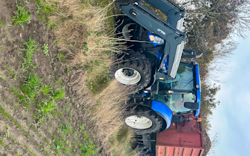 Æ skovtrold med Traktor 201-300 hk ved Ulfborg