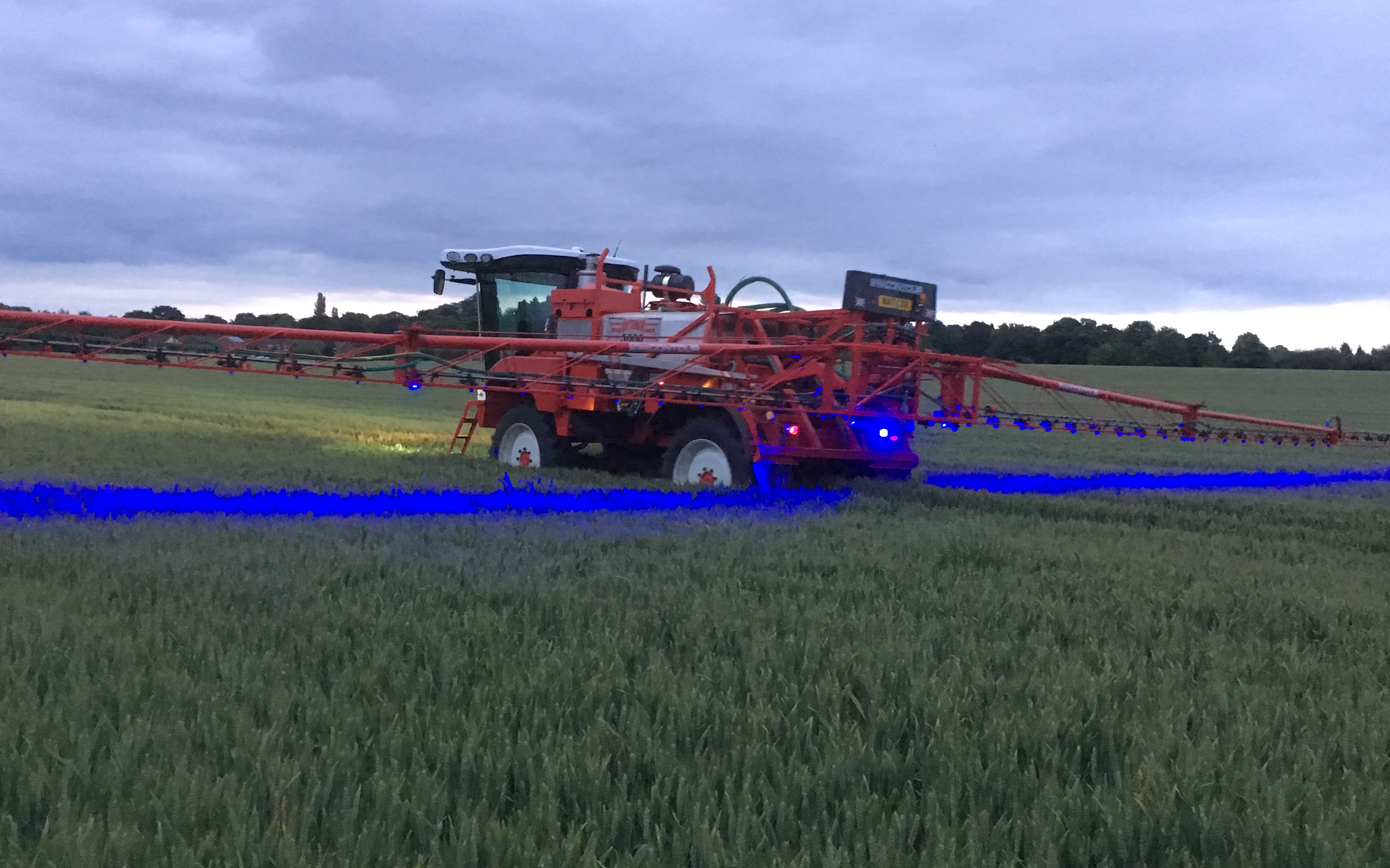 Versatile farming limited  with Self-propelled sprayer at Sutton Coldfield
