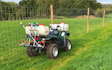 Shaw countryside management services with ATV sprayer at Bretforton