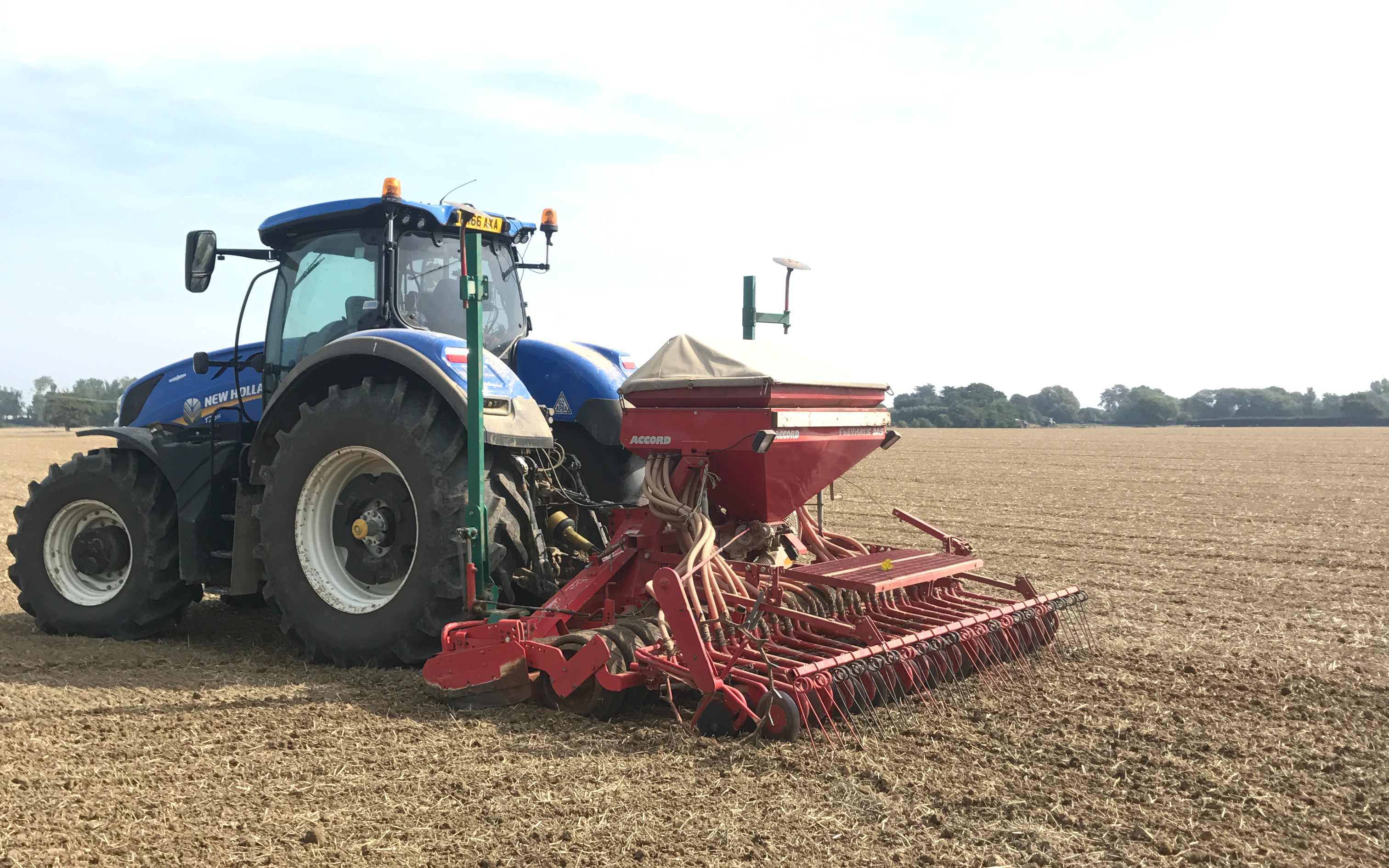 Ams contracting ltd with Drill at Birdham