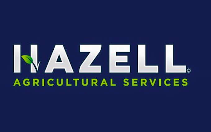 Hazell agricultural services with Self-propelled sprayer at Souldern