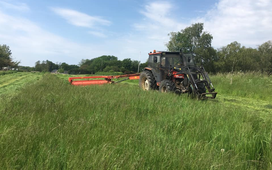 Martins græs og haveservice med Græsslåmaskine ved Randers