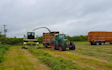Jon sealey & sons ltd  with Forage harvester at Tarnock