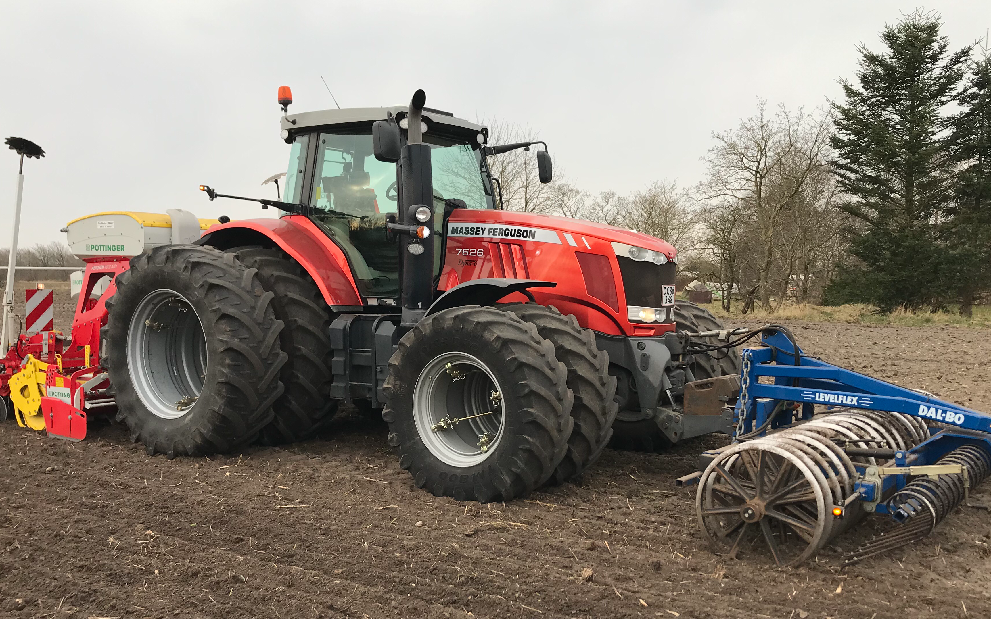 Såning af korn, bælgsæd, raps og græs - Vestermark Agro