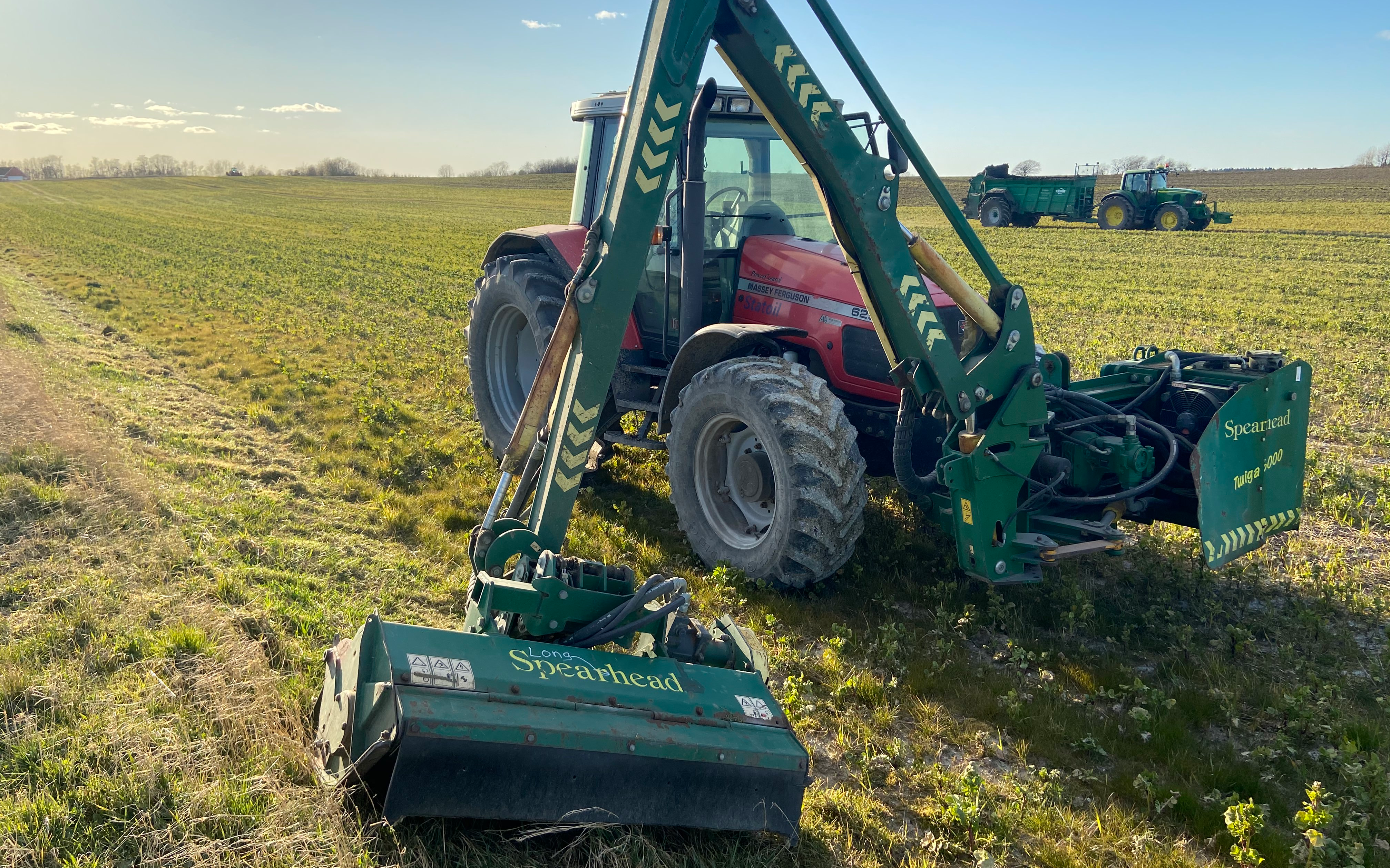 Vindumovergaard med Grøftklipper/Kantklipper ved Bjerringbro