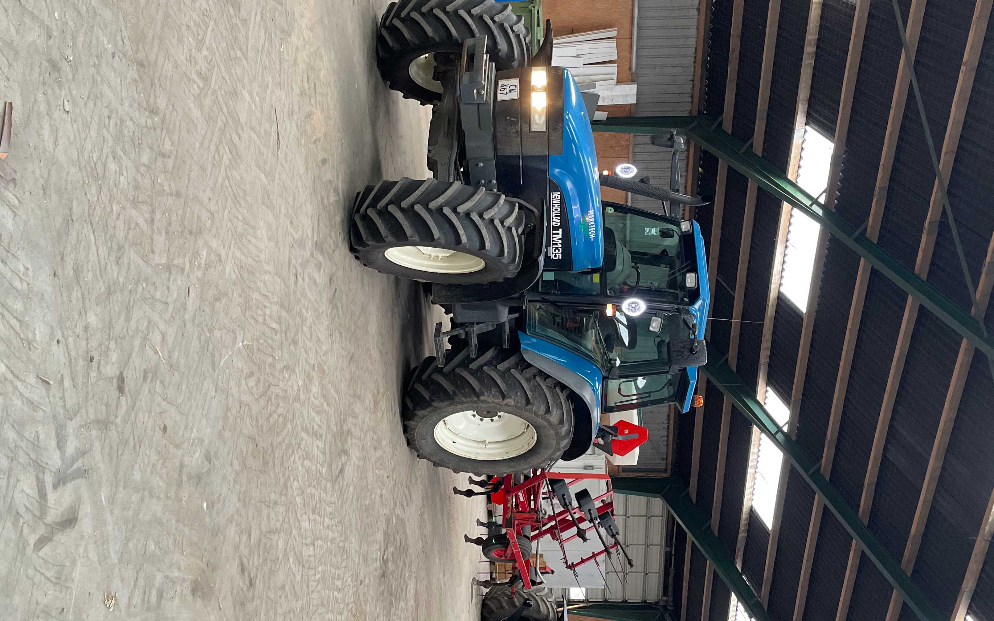 Marktech med Såmaskine ved Janderup Vestj