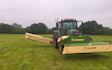 Stud farm contracting  with Mower at United Kingdom