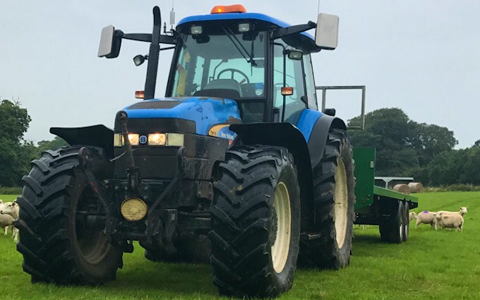 P j pengelly agricultural contracting  with Tractor 100-200 hp at Blackawton