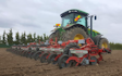 Chapman agriculture ltd  with Precision drill at Cust