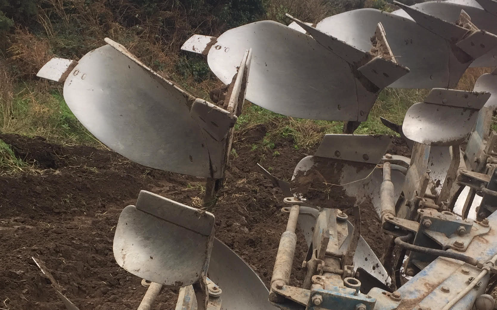 Tony bell with Plough at Kircubbin