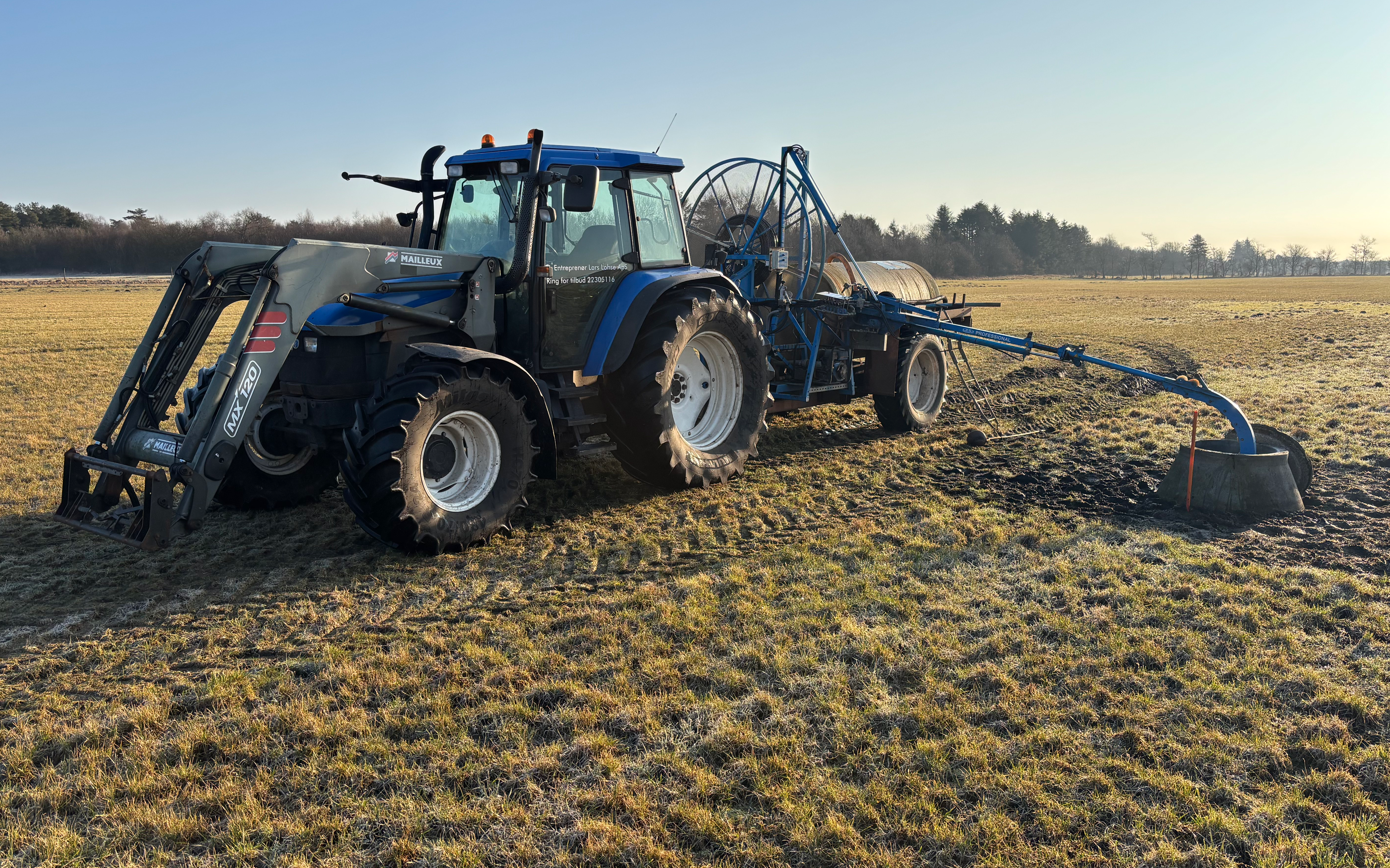 Mj erhverv  med Dræn/kloakspuling ved Haderup