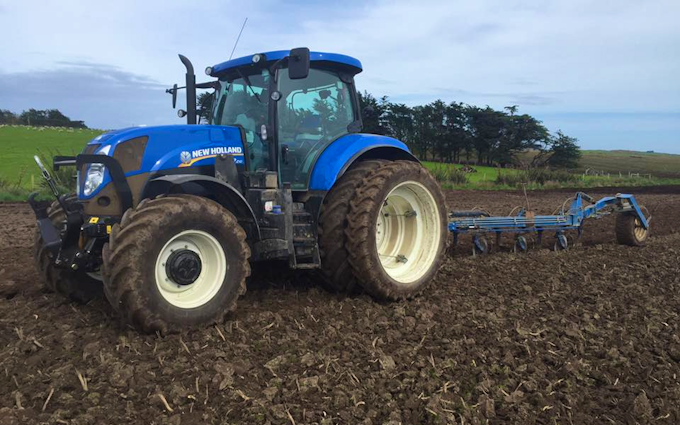 Johnstone contracting ltd with Plough at Tokanui