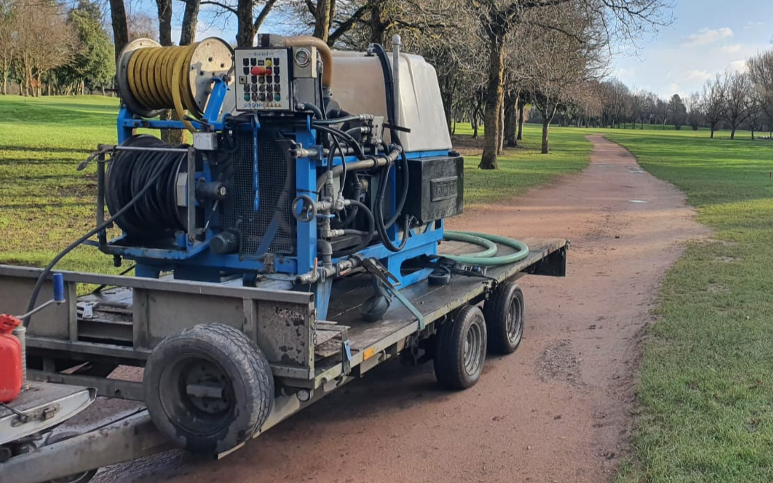K.smith field services  with Sewage cleaning at Finchampstead