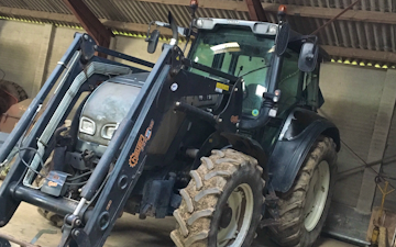 Nn agro aps  med Traktor 101-200 hk ved Christiansfeld