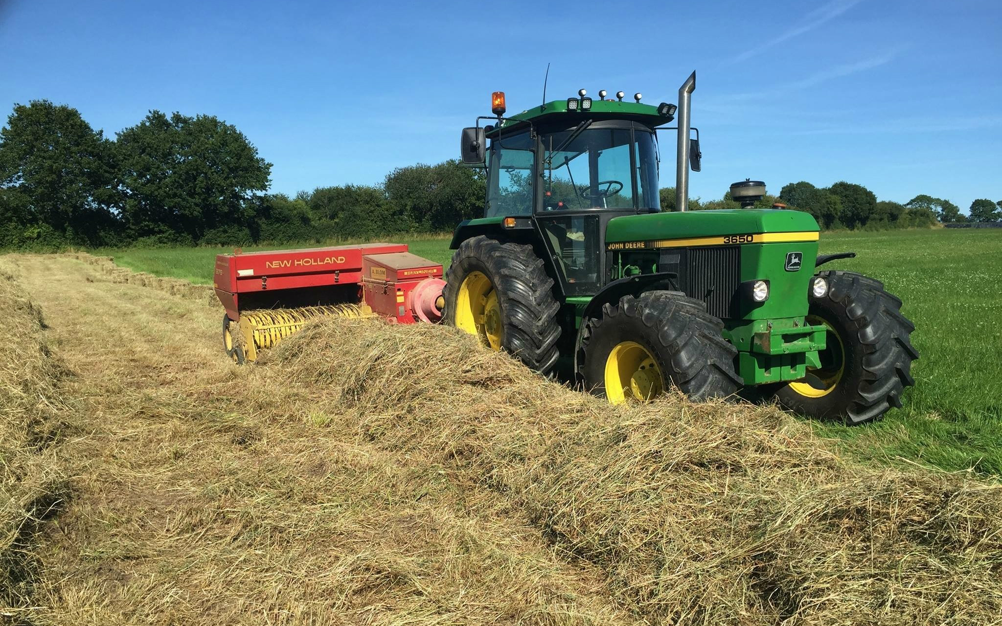 Mpetsen med Småballepresser ved Gråsten