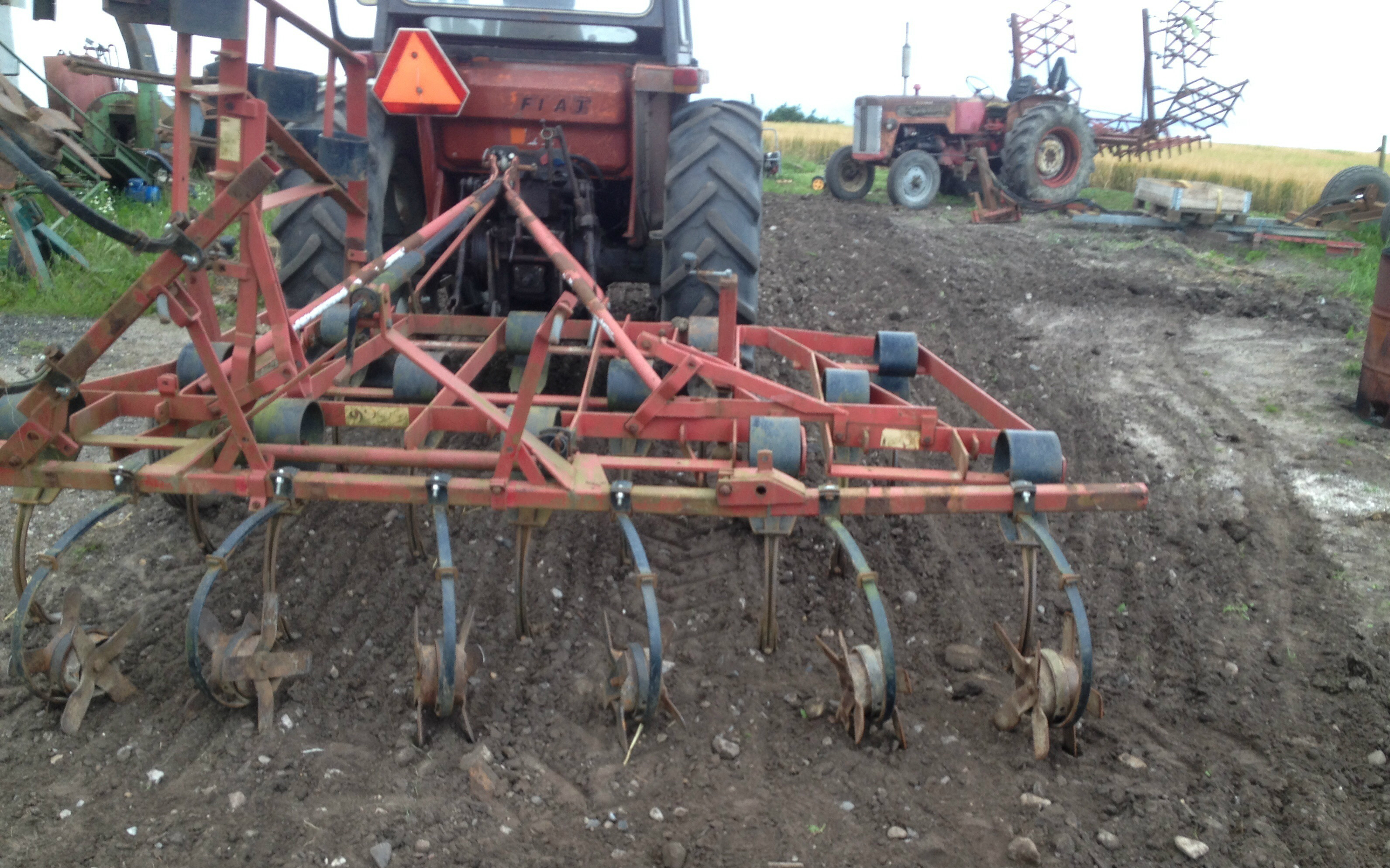 Teis pedersen med Stubharve ved Høng