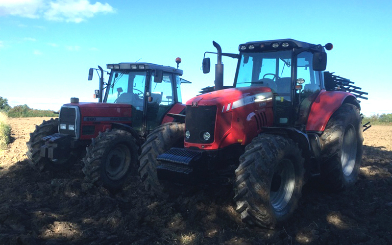 Bm maskinservice med Plov ved Nordborg