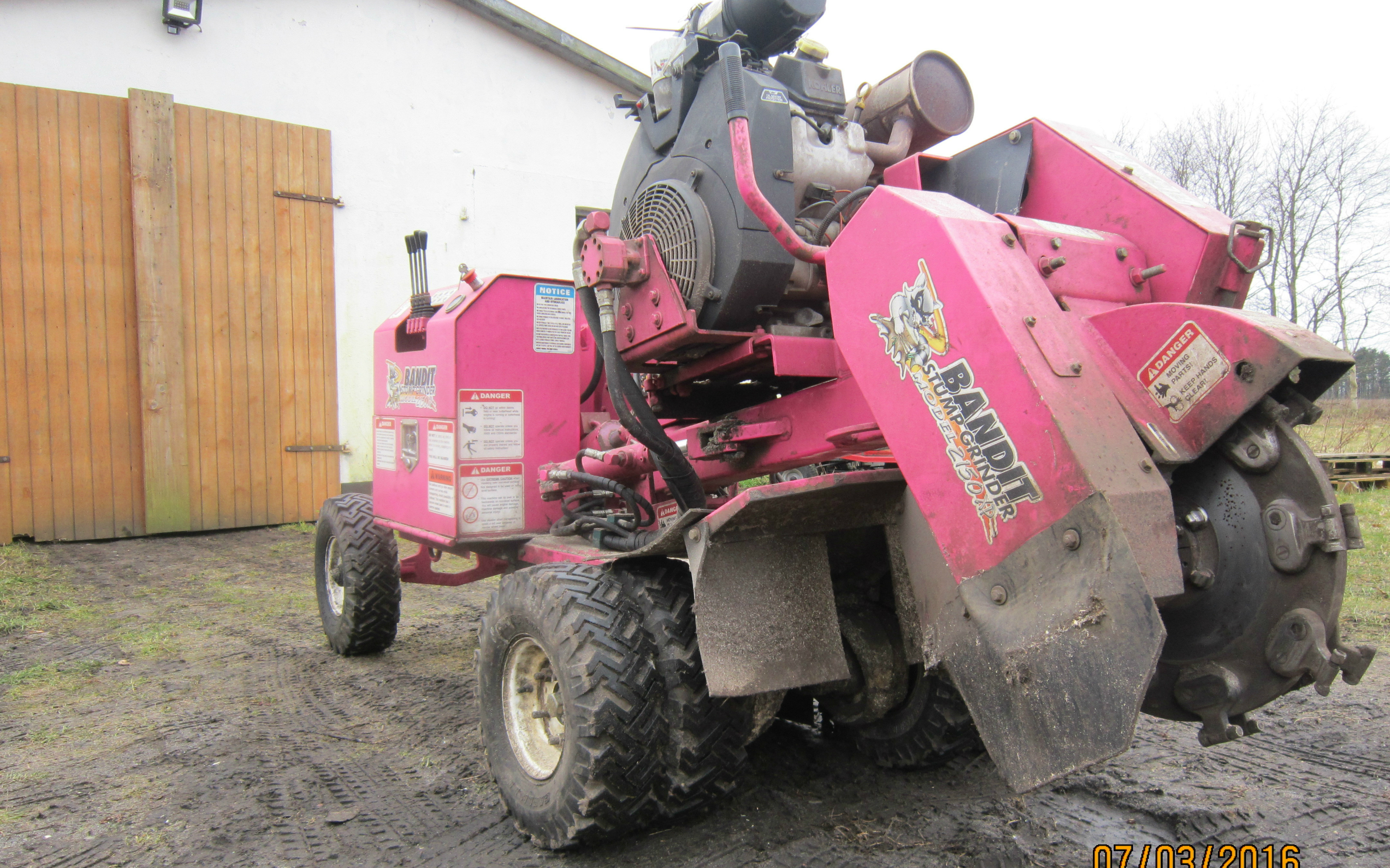 Boelsgaard's service med Rodfræser/Stubfræser ved Brande