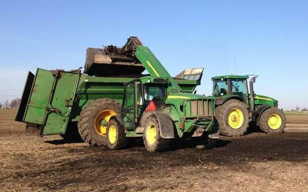 Riisengaard med Møgspreder ved Hedehusene