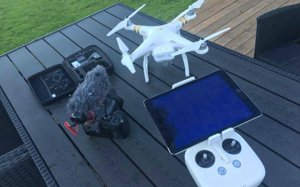 Ehmedia med Drone ved Aalborg