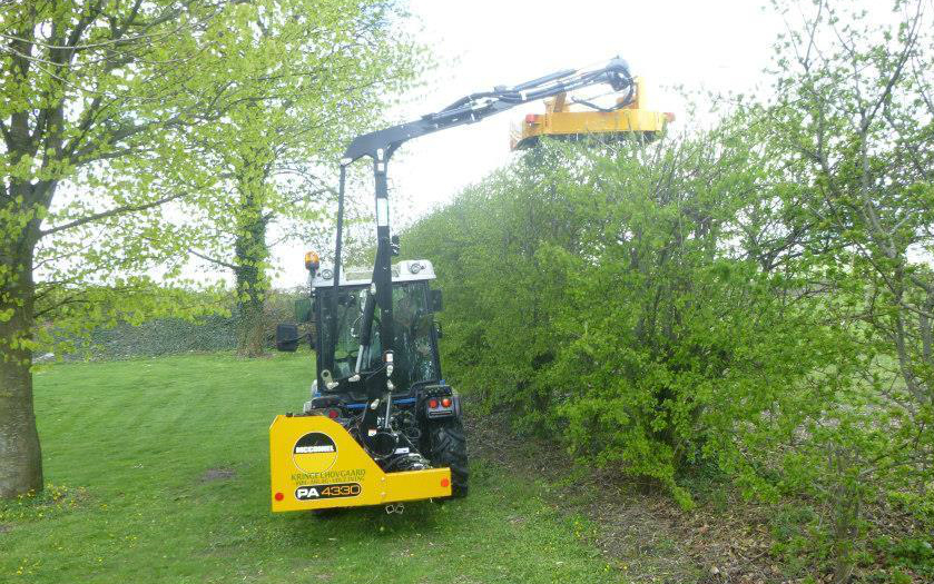 Kringelhovgaard rør og anlæg med Hegnsklipper ved Tjele