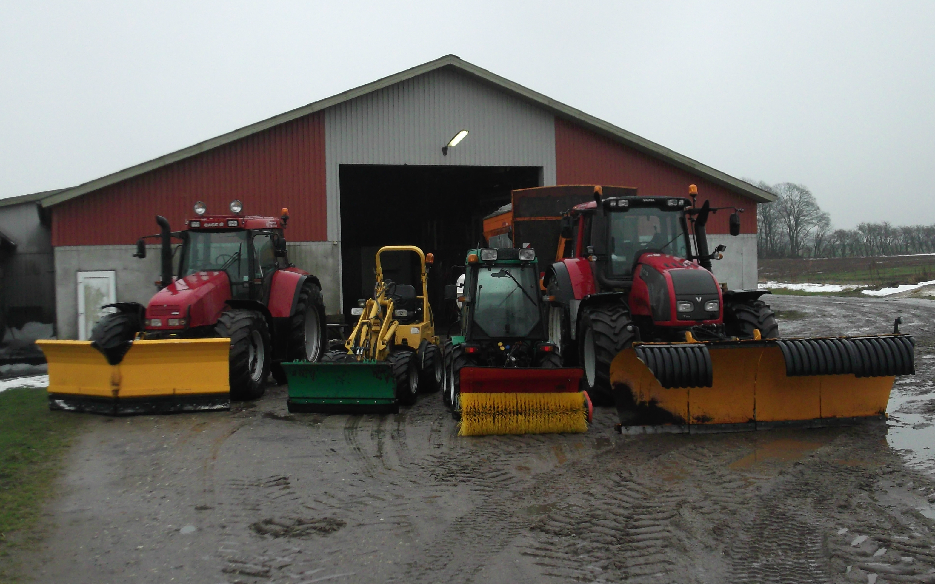 Kringelhovgaard rør og anlæg med Snerydning ved Tjele